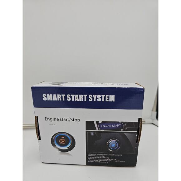 Smartphone Remote Control One-Key Engine Start Stop BT Button Smart Start System - Picture 1 of 3